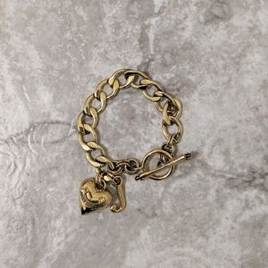 Vintage Juicy Couture Starter Charm Bracelet